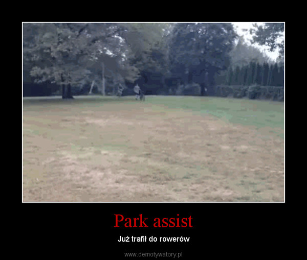 Park assist – Już trafił do rowerów 