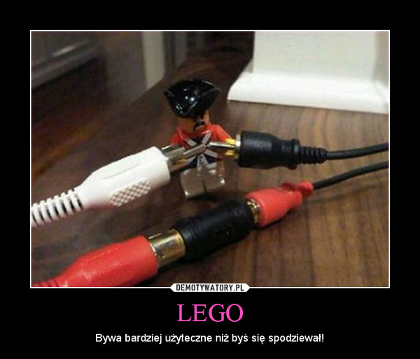 LEGO – Bywa bardziej użyteczne niż byś się spodziewał! 