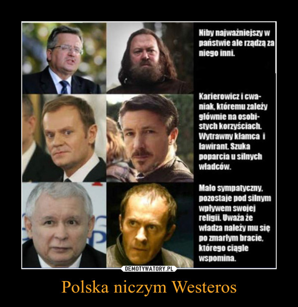 Polska niczym Westeros