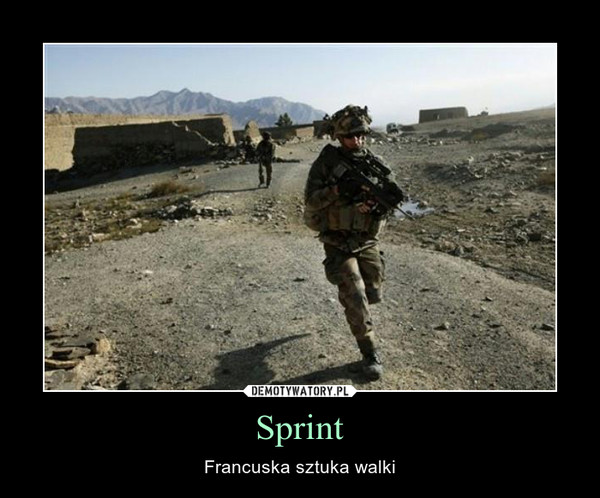 Sprint – Francuska sztuka walki 