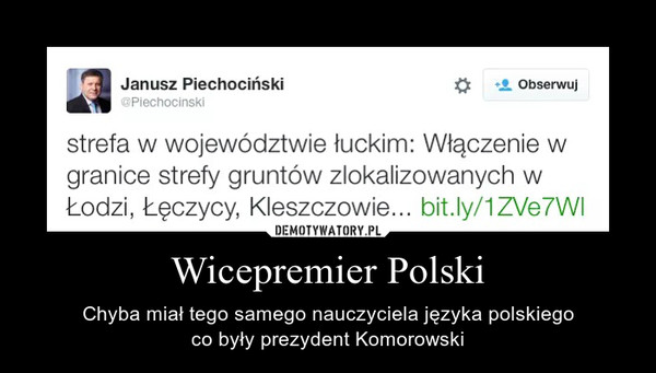 Wicepremier Polski