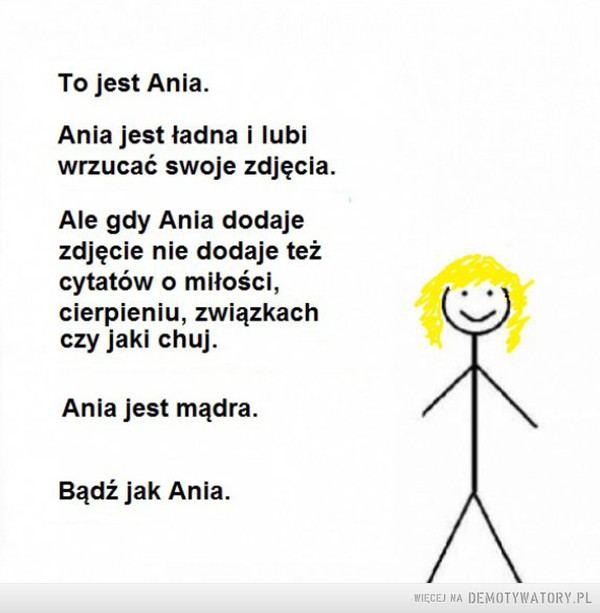 Bądź jak Ania