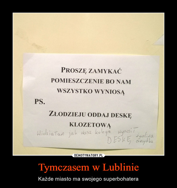 Tymczasem w Lublinie