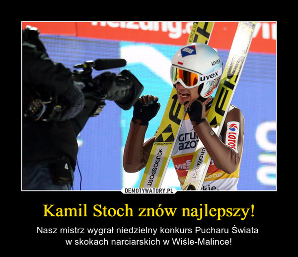 Kamil Stoch znów najlepszy! – Nasz mistrz wygrał niedzielny konkurs Pucharu Świata w skokach narciarskich w Wiśle-Malince! 