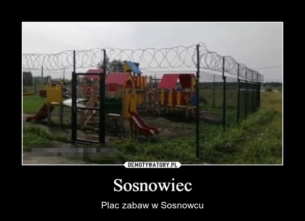 Sosnowiec – Plac zabaw w Sosnowcu 