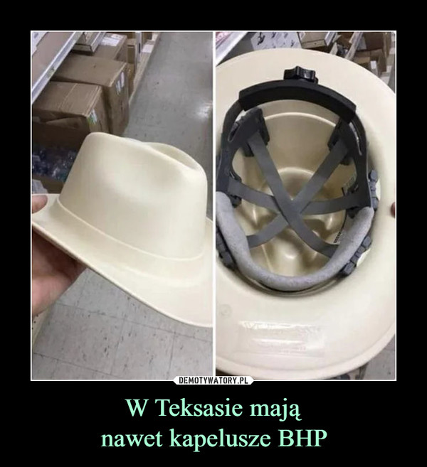 W Teksasie mająnawet kapelusze BHP –  