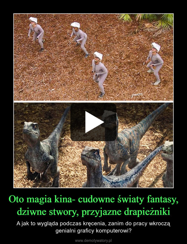 Oto magia kina- cudowne światy fantasy, dziwne stwory, przyjazne drapieżniki