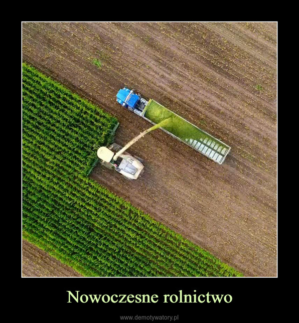 Nowoczesne rolnictwo –  