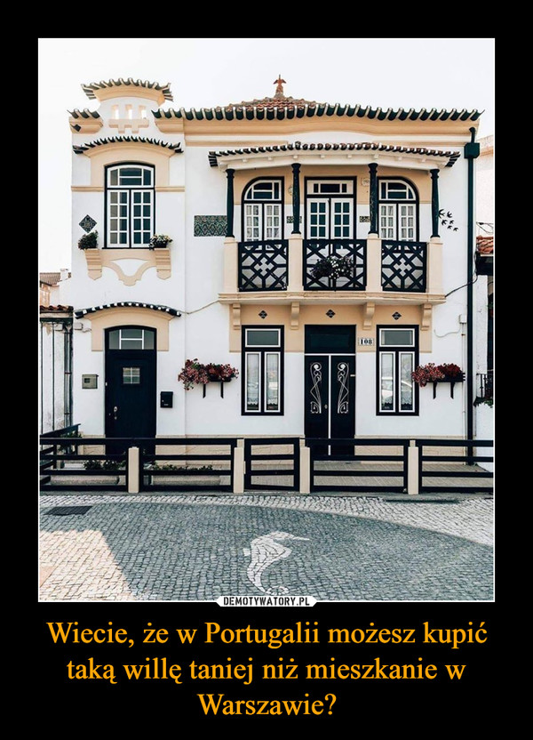 Wiecie, że w Portugalii możesz kupić taką willę taniej niż mieszkanie w Warszawie?