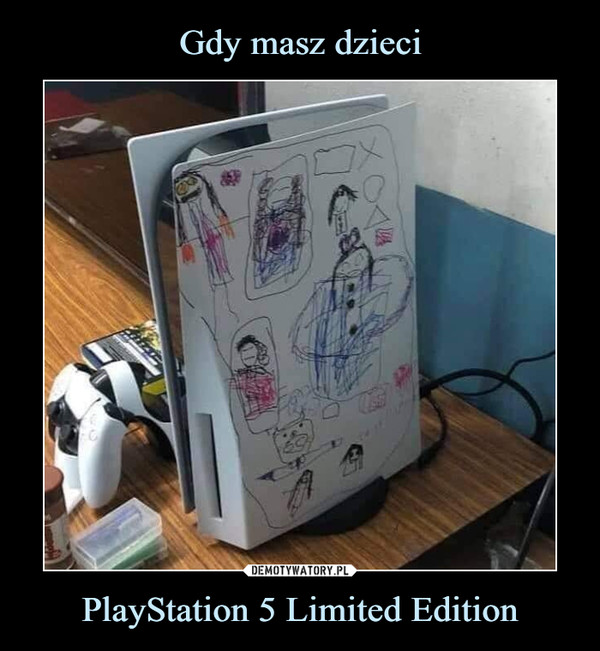 Gdy masz dzieci PlayStation 5 Limited Edition