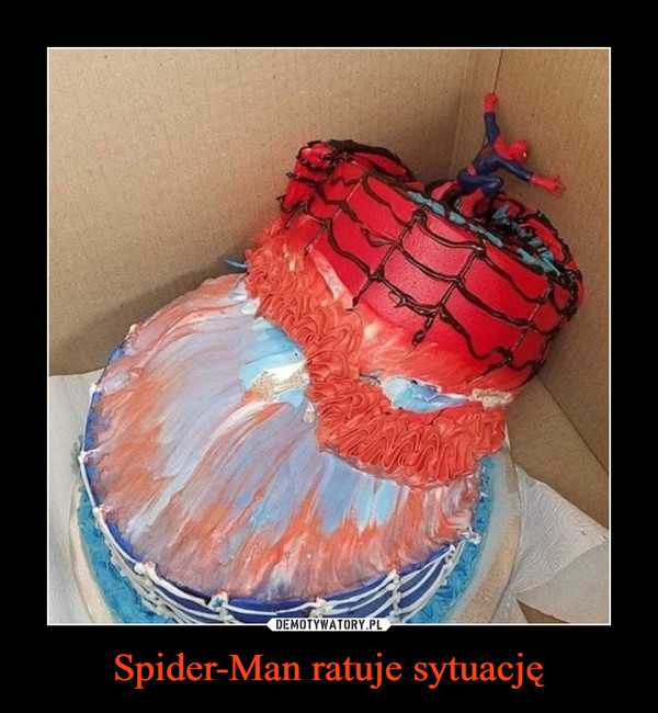 Spider-Man ratuje sytuację –  