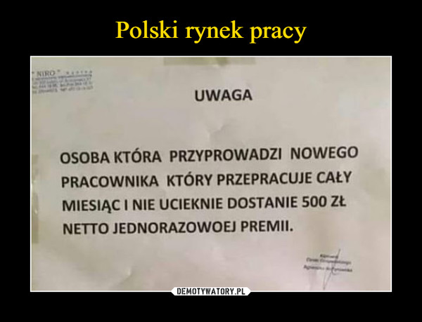 Polski rynek pracy