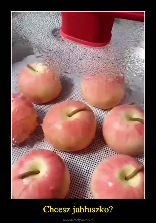 Chcesz jabłuszko? –  