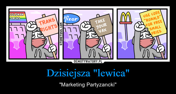 Dzisiejsza "lewica" – "Marketing Partyzancki" 