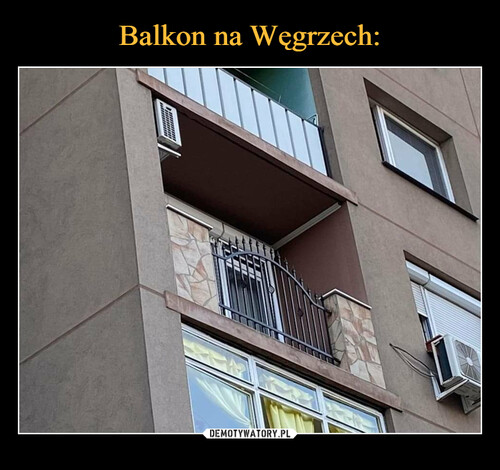 Balkon na Węgrzech: