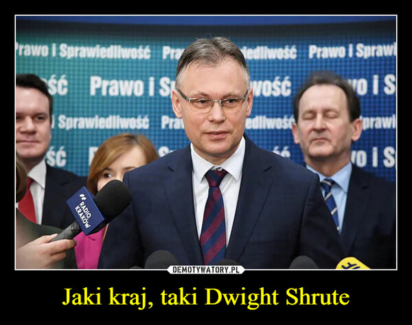 Jaki kraj, taki Dwight Shrute