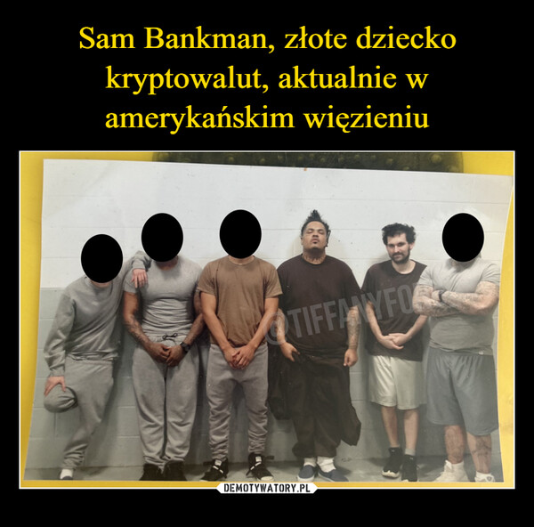 Sam Bankman, złote dziecko kryptowalut, aktualnie w amerykańskim więzieniu